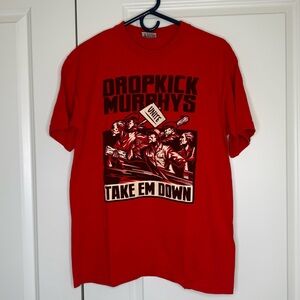 Dropkick Murphys Vintage Unite Take Em Down T-shirt Band Tee Y2K size large